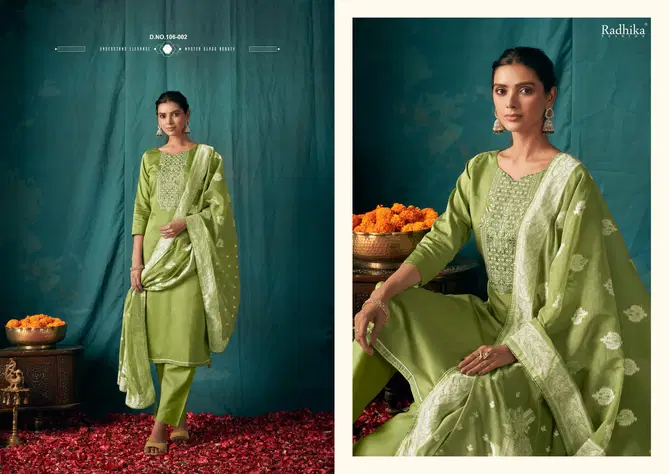 Cycle Vol 3 By Radhika Azara Jam Cotton Dress Material Wholesale In India